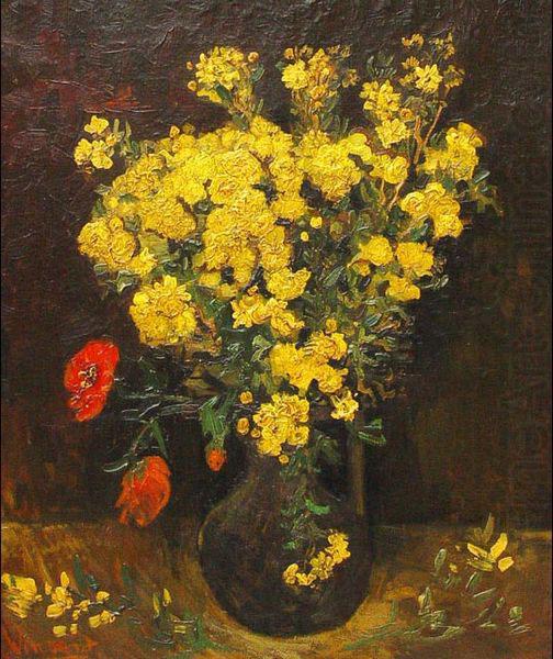 Vincent Van Gogh Vase with Lychnis oil painting picture